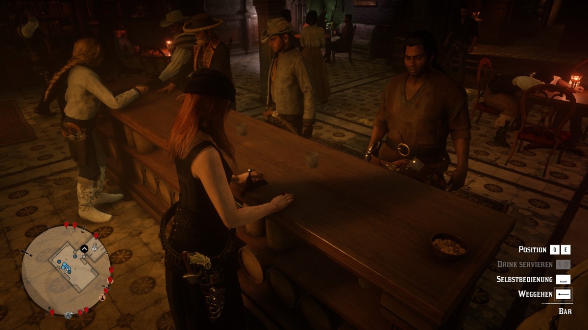 Bar-Party (RDR2) Slippery´s Outpast